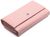 Розовый женский кошелек горизонтального типа под много купюр и карт ST Leather