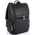 Рюкзак для ноутбука черного цвета из натуральной кожи Tiding Bag
