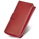 Бордовый женский кошелек из натуральной кожи с блоками для карт ST Leather ST228