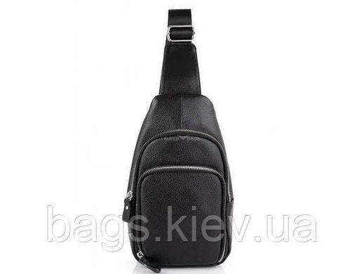 Кожаный мужской слинг рюкзак в классическом стиле VINTAGE BX-27300