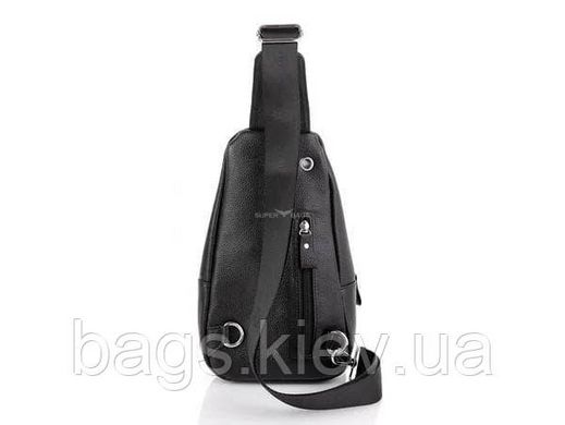 Кожаный мужской слинг рюкзак в классическом стиле VINTAGE BX-27300
