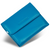Синий женский кошелек из натуральной кожи с магнитами для фиксации Marco Covernа МС-2047А-10