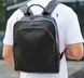 Мужской кожаный рюкзак для ноутбука черный Tiding Bag ТВ-13770