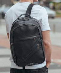 Мужской кожаный рюкзак для ноутбука и поездок Tiding Bag ТВ-130011