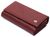 Бордовый кожаный кошелек с большой монетницей и блоком для карт ST Leather ST246
