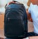 Шкіряний рюкзак для ноутбука і документів чорного кольору Tiding Bag NM29-88056A