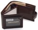 Коричневе шкіряне чоловіче портмоне з відділеннями для документів Marco Coverna MCB047-805 brown