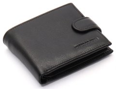 Черное классическое портмоне из натуральной кожи Marco Coverna MC-2003Н-1