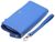 Женский большой синий кошелек-клатч из натуральной кожи на два отдела ST Leather