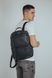 Вмістовний чоловічий шкіряний рюкзак на шнуровці чорний Tiding Bag B-144555