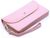 Женский кожаный кошелек-клатч большого размера в светло-розовом цвете ST Leather