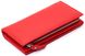 Красный женский кошелек большого размера с автономным отделом под карты ST Leather ST1431