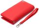 Красный женский кошелек большого размера с автономным отделом под карты ST Leather ST1431