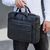 Мужская кожаная сумка черного цвета для ноутбука Giorgio Ferretti GF-130186