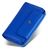 Ярко-синий многофункциональный кошелек из натуральной кожи с ремешком на запястье ST Leather ST55-5