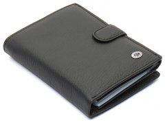Вертикальное кожаное портмоне с блоком для документов ST Leather ST101