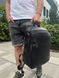 Мужской кожаный рюкзак черного цвета Tiding Bag ТВ-130010