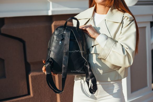 Молодежный городской рюкзак из натуральной кожи от Olivia Leather F-144891