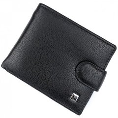 Чоловічий шкіряний гаманець з віконцем для документів Horton 298458143 чорний