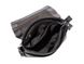 Мужской кожаный мессенджер с клапаном  в черном цвете из натуральной кожи Tiding Bag 1033
