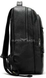 Чоловчий рюкзак чорного кольору з натуральної м'якої шкіри Keizer