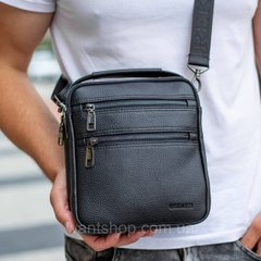 Кожаная мужская сумка Bexhill BX-14969 черная