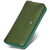 Зеленый кошелек-клатч из натуральной кожи c ремешком на запястье и ладонь ST Leather ST201 green