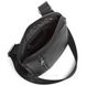 Стильная сумка-барсетка из натуральной кожи Tiding Bag BX-2337 черная