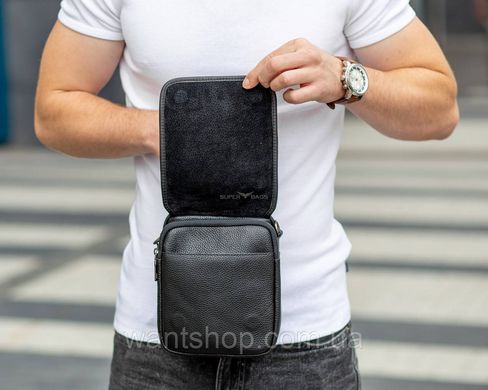 Чоловіча сумка через плече з натуральної шкіри BEXHILL BX-15663