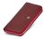 Бордовый кошелек-клатч из натуральной кожи c ремешком на запястье и ладонь ST Leather ST201 date red