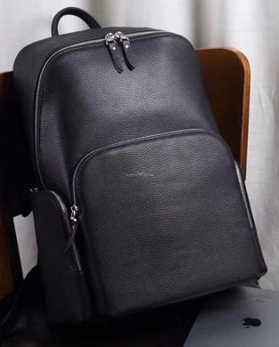 Кожаный городской рюкзак Tiding Bag B3-144962 Черный